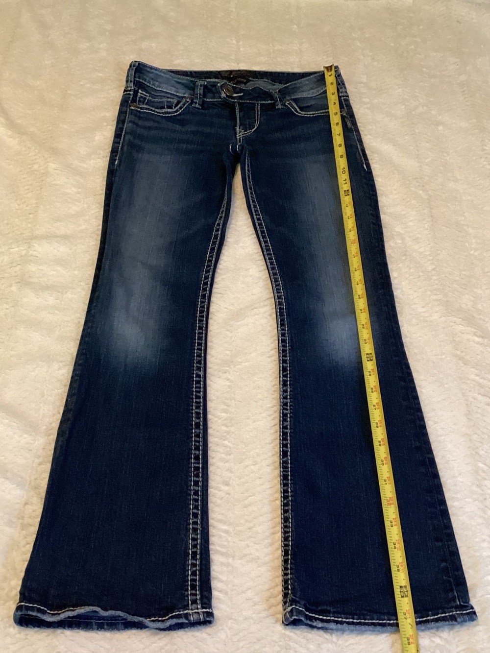 Women’s Silver Tuesday Double Button Western Style Sz W26/L31